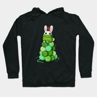 Bunny Christmas Tree Hoodie